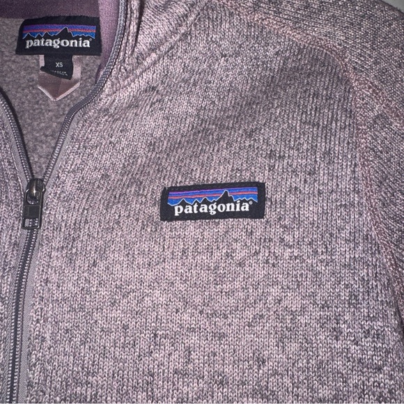 Patagonia Lavender Fleece Pullover better sweater XS - Picture 3 of 5